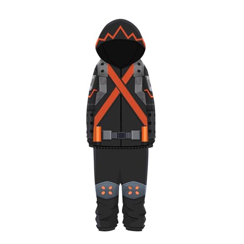 CAIYLAI My Hero Academi Tier Onesies Pyjama Midoriya Izuku/Todoroki Shouto/Bakugō Katsuki Anime Cosplay Halloween Party Kostüm für MHA Fans Unisex, Typ 1, M CAIYLAI My Hero Academi Tier Onesies Pyjama Midoriya Izuku/Todoroki Shouto/Bakugō Katsuki Anime Cosplay Halloween Party Kostüm für MHA Fans Unisex, Typ 1, M von CAIYLAI