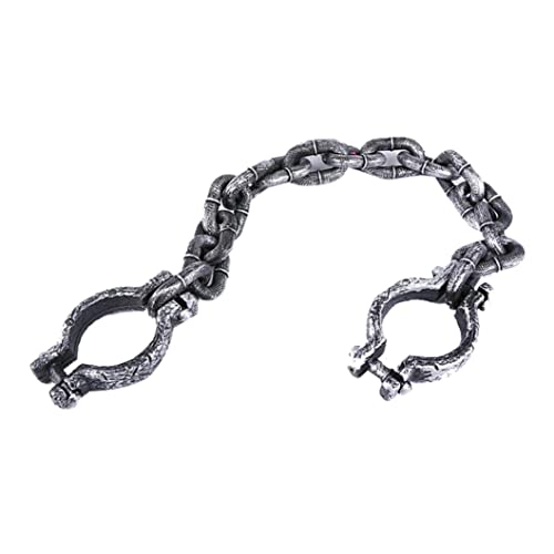 Halloween Requisis Gefangene Kette Handgelenk Fesseln Lustige Spielzeug für Halloween Party Home Decor Gefängnis Handschellen Requisiten 1 Packkettengelenk Fessel Gefängnis Handschellen Requisiten lu Halloween Requisis Gefangene Kette Handgelenk Fesseln Lustige Spielzeug für Halloween Party Home Decor Gefängnis Handschellen Requisiten 1 Packkettengelenk Fessel Gefängnis Handschellen Requisiten lu von CAKEEYUM
