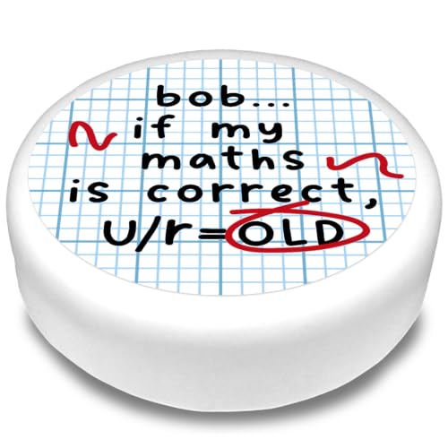 Cakeshop Runde Personalisierte Essbare Tortendekoration Mit Lustigem Mathe-Witz | Name & Alter Anpassen | Für Geburtstage & Feiern | Verschiedene Formen & Größen | Zuckerguss & Oblatenpapier Optionen Cakeshop Runde Personalisierte Essbare Tortendekoration Mit Lustigem Mathe-Witz | Name & Alter Anpassen | Für Geburtstage & Feiern | Verschiedene Formen & Größen | Zuckerguss & Oblatenpapier Optionen von CAKESHOP edible cake toppers EST. 2012