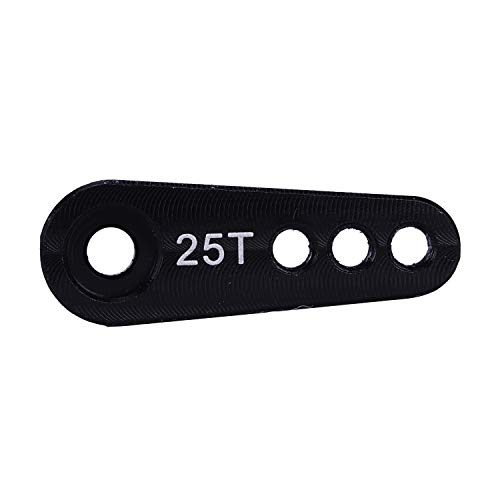 CALIBAN 28,5 mm 25T Zähne Zähne Lenkung Halb Arm Servo für 1/10 RC Modellauto Axial Black CALIBAN 28,5 mm 25T Zähne Zähne Lenkung Halb Arm Servo für 1/10 RC Modellauto Axial Black von CALIBAN