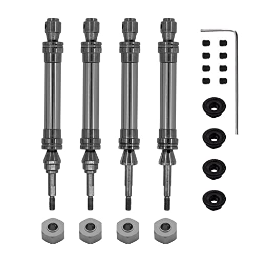 CALIBAN 4 Stück CVD Antriebswelle und Rückseite aus Metall für 1/10 Slash Stampede Hoss VXL RC Autoteile CALIBAN 4 Stück CVD Antriebswelle und Rückseite aus Metall für 1/10 Slash Stampede Hoss VXL RC Autoteile von CALIBAN
