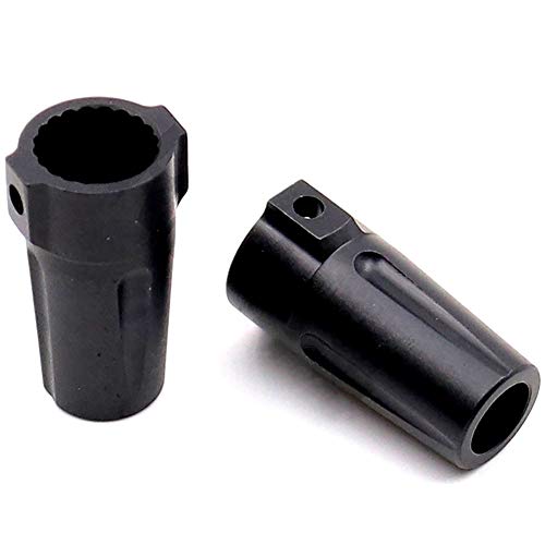 CALIBAN Adapter für Hinterachse, Achsnabe, für 1/8 Axial Wraith RR10 AX90018 / 20/31/48/53, ferngesteuert, Autozubehör, Schwarz CALIBAN Adapter für Hinterachse, Achsnabe, für 1/8 Axial Wraith RR10 AX90018 / 20/31/48/53, ferngesteuert, Autozubehör, Schwarz von CALIBAN