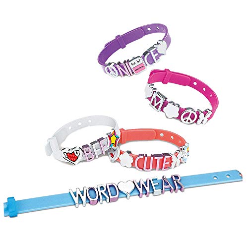 CALIBAN Bastel-Armband-Set, innovatives Spielzeug, DIY, gewebt, Buchstaben, Halskette für Kinder, Bastelset CALIBAN Bastel-Armband-Set, innovatives Spielzeug, DIY, gewebt, Buchstaben, Halskette für Kinder, Bastelset von CALIBAN