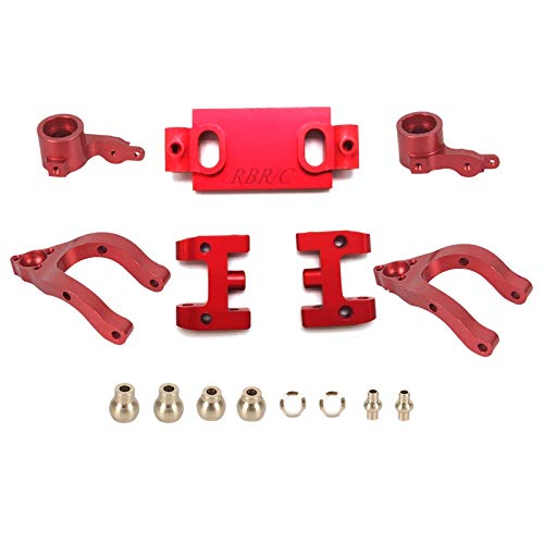 CALIBAN Für D12 1/10 Stück Upgrade RC Auto aus Metall, schwenkbarer Arm, Innenraum, Lenkrakete, Zubehör, Rot CALIBAN Für D12 1/10 Stück Upgrade RC Auto aus Metall, schwenkbarer Arm, Innenraum, Lenkrakete, Zubehör, Rot von CALIBAN