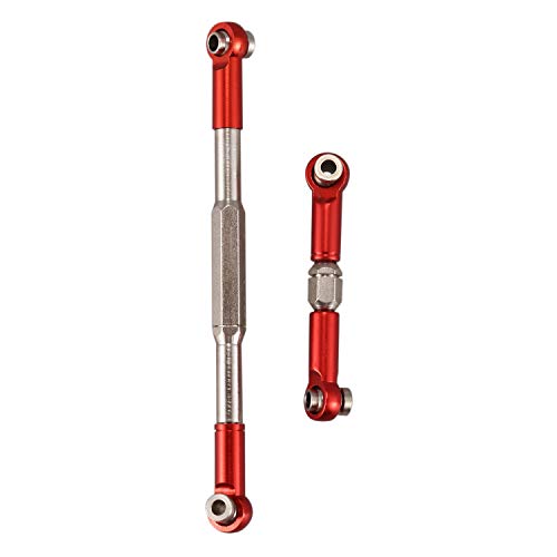 CALIBAN Geeignet für C14 C24 B14 B24 B16 B36 Kletterauto, 2 Set Lenkstangenstangen aus Metall, Rot CALIBAN Geeignet für C14 C24 B14 B24 B16 B36 Kletterauto, 2 Set Lenkstangenstangen aus Metall, Rot von CALIBAN