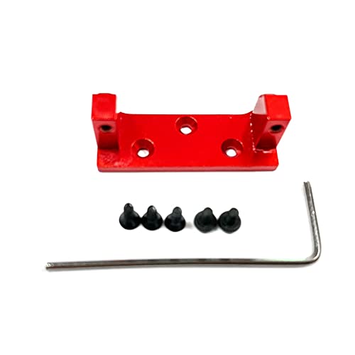CALIBAN Servohalterung aus Metall für HBX 2098B 1/24 RC Car Upgrades Teile Zubehör, Rot CALIBAN Servohalterung aus Metall für HBX 2098B 1/24 RC Car Upgrades Teile Zubehör, Rot von CALIBAN