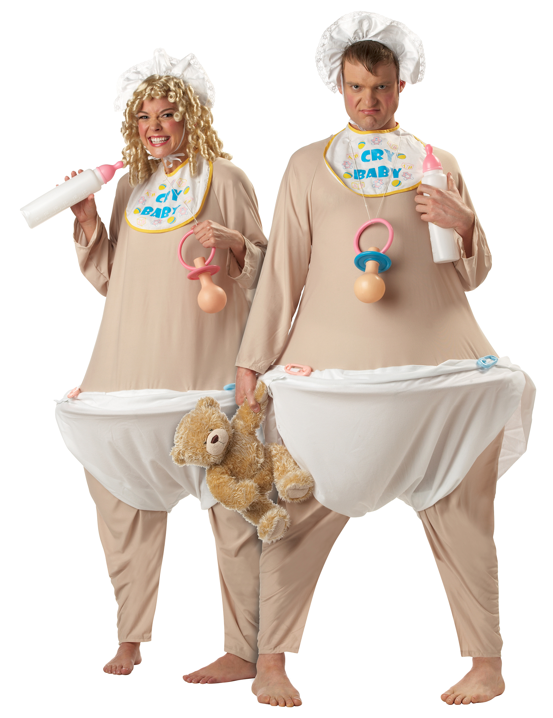 Baby Fatsuit Kostüm Deluxe haut-weiss Baby Fatsuit Kostüm Deluxe haut-weiss von KARNEVAL-MEGASTORE