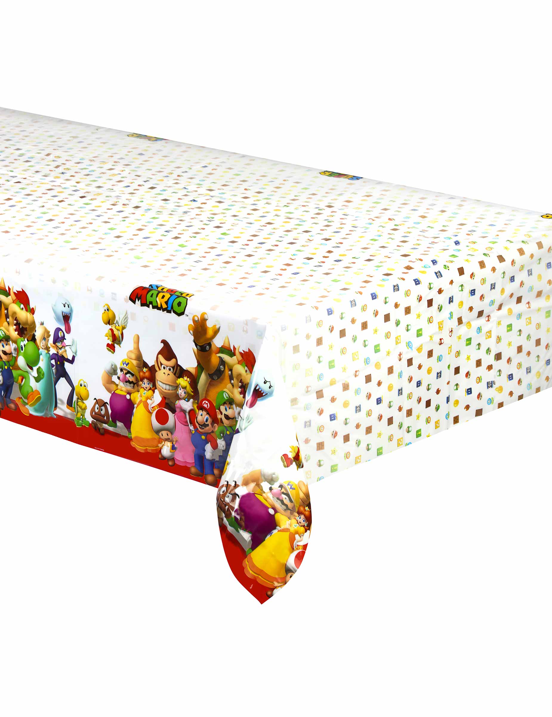 Nintendo Super Mario Tischdecke Partydeko Lizenzware bunt 120x180cm Nintendo Super Mario Tischdecke Partydeko Lizenzware bunt 120x180cm von RIETHMULLER