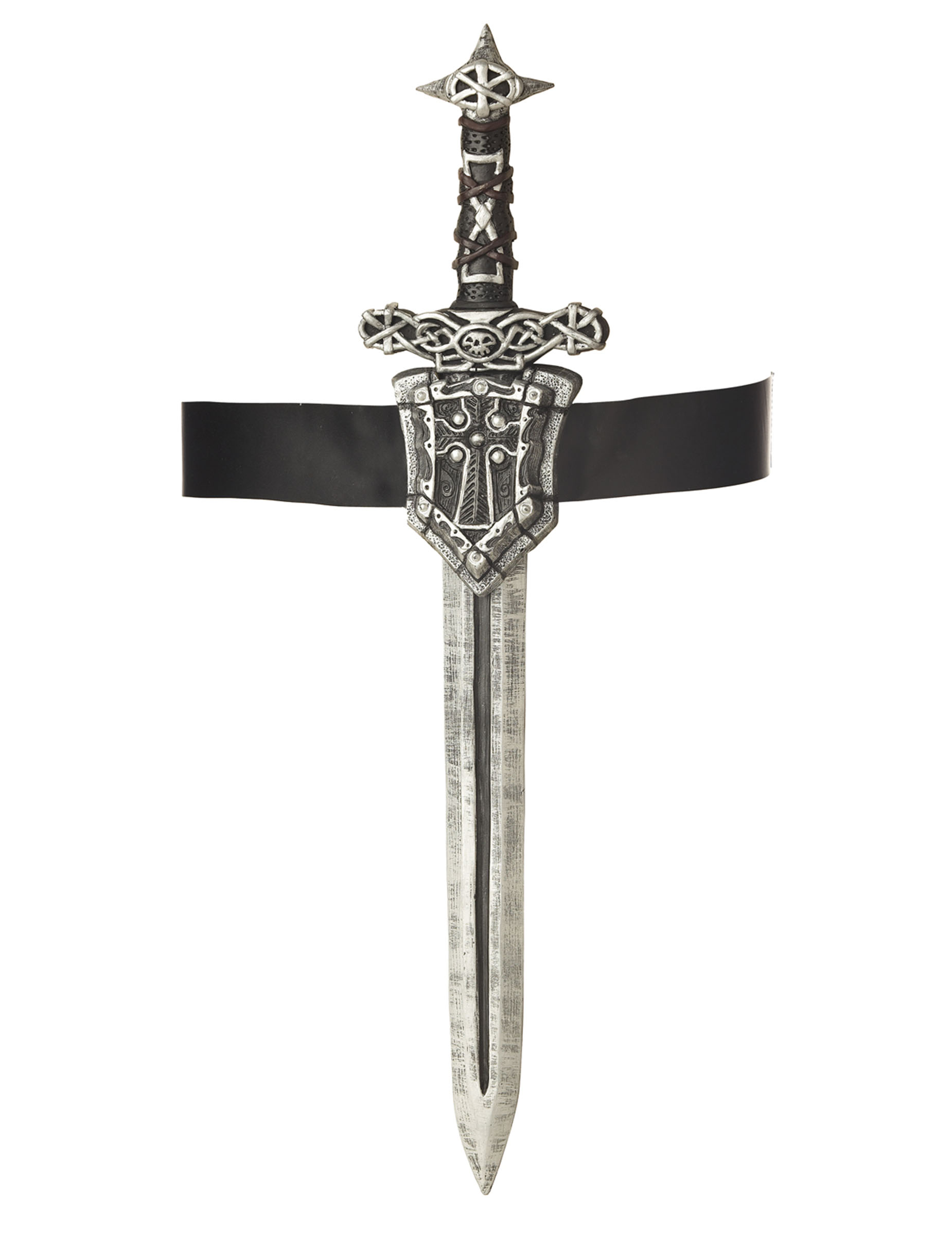 Ritter-Schwert mit Halterung 60cm Ritter-Schwert mit Halterung 60cm von KARNEVAL-MEGASTORE