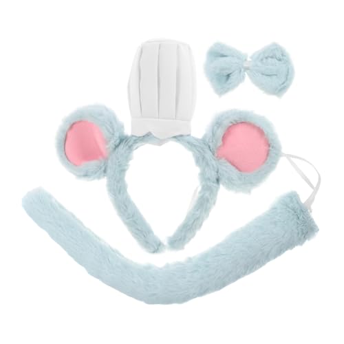 CALLARON 3stücke Mausohren Stirnband Mit - Rattenohren-kostüm-zubehör Für Junge Mädchen Und Erwachsene Süßer Look Für Partys Und Cosplay Grün CALLARON 3stücke Mausohren Stirnband Mit - Rattenohren-kostüm-zubehör Für Junge Mädchen Und Erwachsene Süßer Look Für Partys Und Cosplay Grün von CALLARON