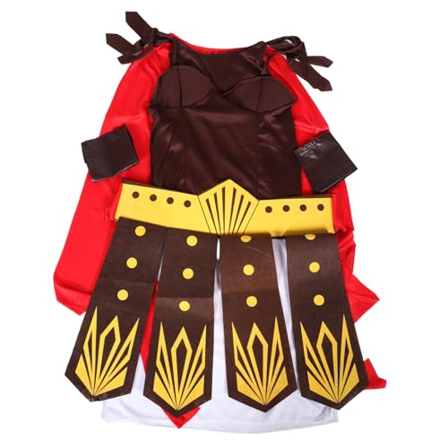 CALLARON 1 Satz Römisches Kostüm für Damen Atemberaubendes Outfit für Bühnenaufführungen Halloween Feiern und Karnevalsveranstaltungen Realistischer Details und Bequemer von CALLARON