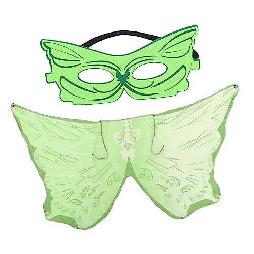 CALLARON 1 Satz Schmetterlingsflügel Umhang für Teiliges Set mit Maske für Halloween Karneval und Rollenspiele Leicht und Tragbar Einzigartiges Design für Unvergessliche Fotos von CALLARON