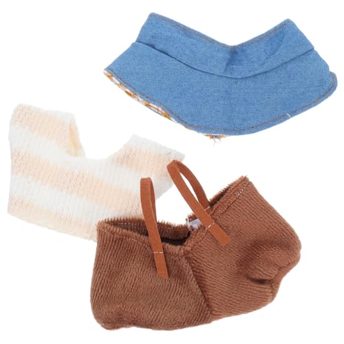 CALLARON 1 Set Puppenkleidungs Overalls 17 cm Puppenzubehör Anzug – Süße Kleidung Inklusive Mütze Pullover Und Overall Zum Anziehen Und Rollenspielen CALLARON 1 Set Puppenkleidungs Overalls 17 cm Puppenzubehör Anzug – Süße Kleidung Inklusive Mütze Pullover Und Overall Zum Anziehen Und Rollenspielen von CALLARON