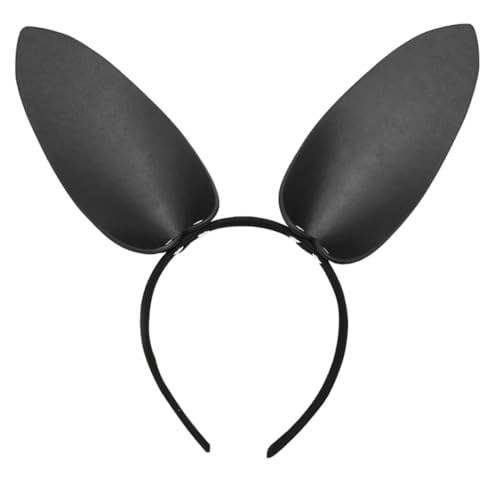 CALLARON 1 Stück Hasenohr Stirnband Kaninchen-cosplay-stirnband Hasenohren Stirnband Hasenhaarbänder Damen Für Haarzubehör Mädchen Haarschmuck Haar Tragen Prop Black Leder CALLARON 1 Stück Hasenohr Stirnband Kaninchen-cosplay-stirnband Hasenohren Stirnband Hasenhaarbänder Damen Für Haarzubehör Mädchen Haarschmuck Haar Tragen Prop Black Leder von CALLARON