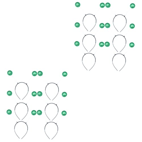 CALLARON 12 Stck Teiliges Grüne Schaumstoff Ball Haarreifen Stirnband für Karneval Festival Kostümparty Einfache Handhabung Einzigartiges Design für Mädchen und Damen CALLARON 12 Stck Teiliges Grüne Schaumstoff Ball Haarreifen Stirnband für Karneval Festival Kostümparty Einfache Handhabung Einzigartiges Design für Mädchen und Damen von CALLARON