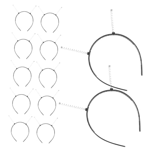 CALLARON 12 Stück Teiliges DIY Stirnband mit Elastischem Federrahmen Vielseitig Einsetzbar für Damen Sichere durch Federspannung für Party Halloween kostümzubehör Haarreifen zum CALLARON 12 Stück Teiliges DIY Stirnband mit Elastischem Federrahmen Vielseitig Einsetzbar für Damen Sichere durch Federspannung für Party Halloween kostümzubehör Haarreifen zum von CALLARON