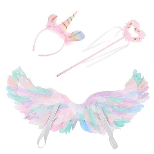 CALLARON 1Satz Kostüm Zubehör Für Cosplay Stirnband Zauberstab Karneval Halloween Kostümpartys Wiederverwendbar Leicht von CALLARON