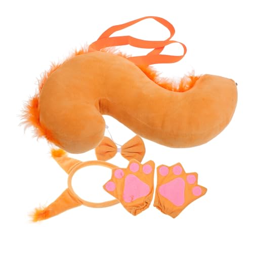 CALLARON 1Satz Kostümset Mit Tierohren Für Cosplay Teiliges Set Mit Stirnband Handschuhen Für Festivals Fotoshootings von CALLARON