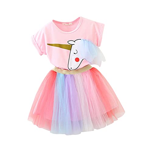 CALLARON 1Satz Tutu Für Pinkes Cosplay Outfit Für Geburtstagsfeiern Karneval Partys Regenbogenrock Design Für Kleine Prinzessinnen von CALLARON