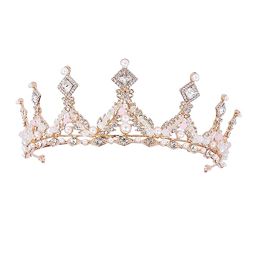 CALLARON 1Stück Krone Kopfschmuck Geburtstagskrone Exquisite Und Langlebige Kopfdekoration Für Partys Und Besondere Anlässe Angenehm Zu Universelle von CALLARON