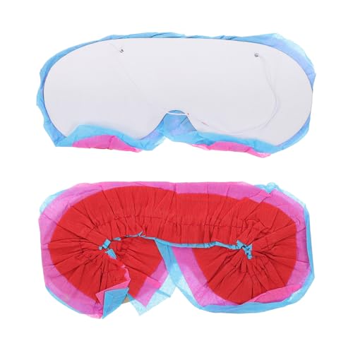 CALLARON 2 Stück Augenmasken -Requisiten Augenbinde Party Erwachsene benutzerdefinierte Augenmaske Augenklappe lidschatten Cosplay-Piñata-Masken Pinata-Augenmaske Papier CALLARON 2 Stück Augenmasken -Requisiten Augenbinde Party Erwachsene benutzerdefinierte Augenmaske Augenklappe lidschatten Cosplay-Piñata-Masken Pinata-Augenmaske Papier von CALLARON