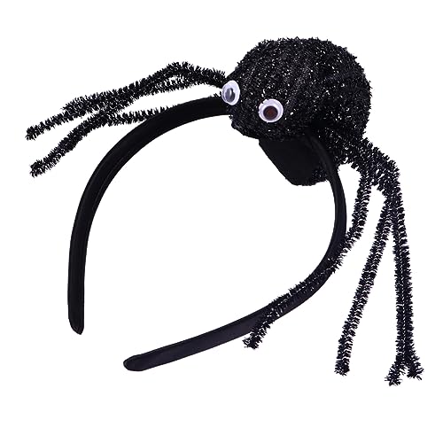 CALLARON 2 Stück Teiliges Halloween Haarband mit Cartoon Spinne Lustiges Party Haar Accessoire für Erwachsene Umweltfreundlich Geeignet für Kostüm und Karnevalsfeiern von CALLARON