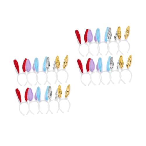 CALLARON 20 Stck Teiliges Hasenohren Stirnband Set Plüsch und Glitzer Mix Verstellbar und Bequem Kopfschmuck für Ostern Kostüm Karneval Party Cosplay Bühne Zufällige Farbe Zufällige Farbe CALLARON 20 Stck Teiliges Hasenohren Stirnband Set Plüsch und Glitzer Mix Verstellbar und Bequem Kopfschmuck für Ostern Kostüm Karneval Party Cosplay Bühne Zufällige Farbe Zufällige Farbe von CALLARON