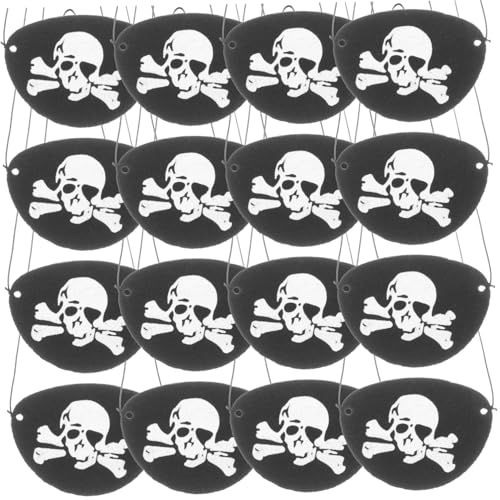 CALLARON 24Stücke Halloween Augenmaske mit Schädelmuster Elastisches Band Atmungsaktiv für Erwachsene für Karneval Cosplay und Halloween Feiern CALLARON 24Stücke Halloween Augenmaske mit Schädelmuster Elastisches Band Atmungsaktiv für Erwachsene für Karneval Cosplay und Halloween Feiern von CALLARON