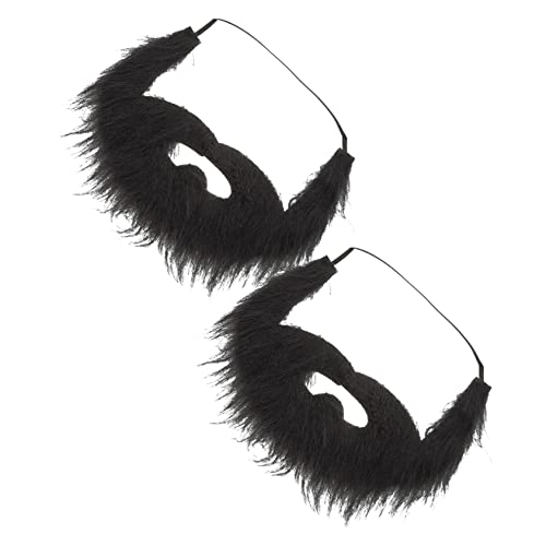 CALLARON 2Stücke Kostümbart Aufklebbarer Lustiger Falscher Schnurrbart Für Partys Foto Requisiten Cosplay Realistischer Anklebe Für Karneval Feierlichkeiten CALLARON 2Stücke Kostümbart Aufklebbarer Lustiger Falscher Schnurrbart Für Partys Foto Requisiten Cosplay Realistischer Anklebe Für Karneval Feierlichkeiten von CALLARON