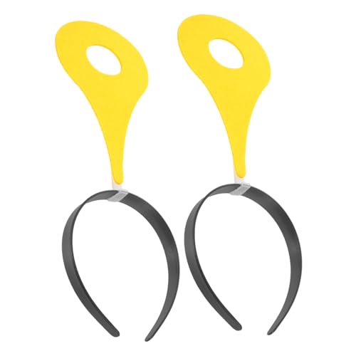 CALLARON 2Stücke Kreative Symbol Stirnbänder Lustige Haarschmuck Accessoires für Festivals Mottopartys und Cosplay Tragbar und für Erwachsene von CALLARON