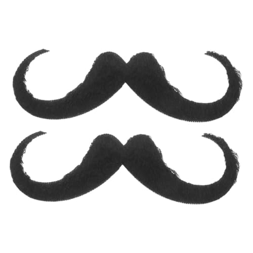 CALLARON 2pcs Selbstkleber Falscher Schnurrbart Und Bart Für Männer Kostüm Bart Kostüm Gesichtsbehaarung Für Halloween Und Feiertagsfeier CALLARON 2pcs Selbstkleber Falscher Schnurrbart Und Bart Für Männer Kostüm Bart Kostüm Gesichtsbehaarung Für Halloween Und Feiertagsfeier von CALLARON