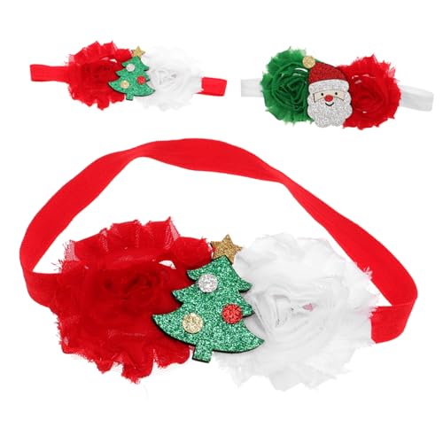 CALLARON 3 Stück Teiliges Weihnachts Haarband Set für Niedliche Halloween Stirnbänder für Mädchen für Feste und Tägliche Nutzung von CALLARON