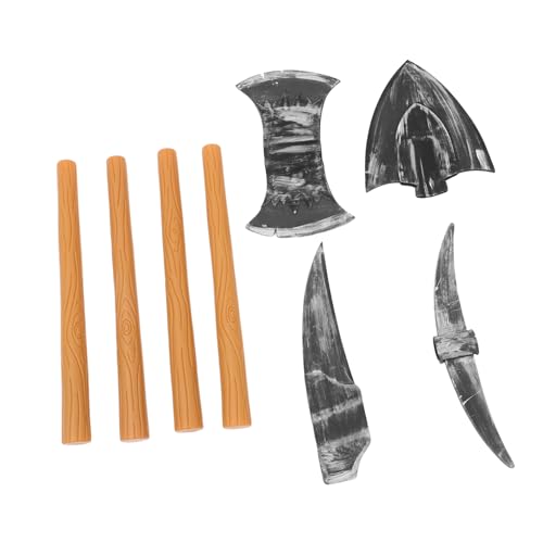 CALLARON 4 Stück Zwergen Requisiten mit Schaumstoff Spitzhacke für Halloween Cosplay und Bühnenauftritte Realistische Axtspielzeug Requisite für Kinder Party Dekorationen CALLARON 4 Stück Zwergen Requisiten mit Schaumstoff Spitzhacke für Halloween Cosplay und Bühnenauftritte Realistische Axtspielzeug Requisite für Kinder Party Dekorationen von CALLARON