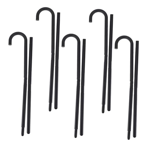 CALLARON 5 Stück Schwarze Kunststoff-Zauberstab Requisiten Leichte Bühnenkrücken für Halloween-Cosplay Tanz Jazzauftritte Vielseitige Partydekoration für Zauberer und Rollenspiele CALLARON 5 Stück Schwarze Kunststoff-Zauberstab Requisiten Leichte Bühnenkrücken für Halloween-Cosplay Tanz Jazzauftritte Vielseitige Partydekoration für Zauberer und Rollenspiele von CALLARON