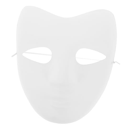 CALLARON 5 Stück Weiße DIY Maske für Kostümpartys Unbemalte Papiermaske für Maskerade Cosplay und Mardi Gras Bemalen und Gestalten für Kreative Feiern CALLARON 5 Stück Weiße DIY Maske für Kostümpartys Unbemalte Papiermaske für Maskerade Cosplay und Mardi Gras Bemalen und Gestalten für Kreative Feiern von CALLARON