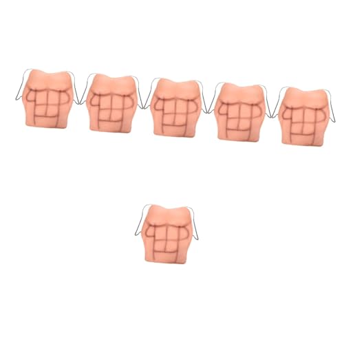 CALLARON 6 Stück Realistisches Cosplay Muskelkostüm Herren Fake Muskelshirt für Fasching Halloween Party Silikon Eva Muskelprop für Karneval Verkleidung und Spaß CALLARON 6 Stück Realistisches Cosplay Muskelkostüm Herren Fake Muskelshirt für Fasching Halloween Party Silikon Eva Muskelprop für Karneval Verkleidung und Spaß von CALLARON