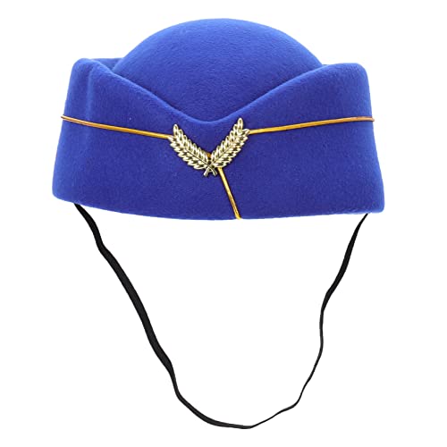 CALLARON 6 Stück Stewardess Hut Cosplay Uniform Mütze für Damen Stilvoller Airline Kostüm Hut für Bühnenauftritte Karneval Tanz und Themenpartys CALLARON 6 Stück Stewardess Hut Cosplay Uniform Mütze für Damen Stilvoller Airline Kostüm Hut für Bühnenauftritte Karneval Tanz und Themenpartys von CALLARON