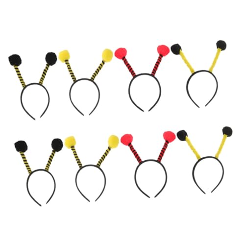 CALLARON 8 Stück Tierkopfschmuck Haarband Zubehör Cosplay -haarbänder Kostümstirnband Antennen-haarbänder Süße Stirnbänder Haarbänder Für Damen Urlaub Stirnbänder Stoff von CALLARON
