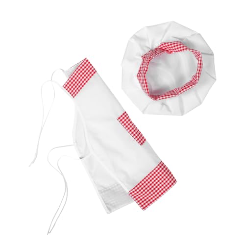 CALLARON Babyfotografie Kostüm Set Teilig Neugeborenen Kochmütze und Schürze Hautfreundliches Material für Fotoshooting Süßes Jungen Outfit für Indoor Erinnerungen CALLARON Babyfotografie Kostüm Set Teilig Neugeborenen Kochmütze und Schürze Hautfreundliches Material für Fotoshooting Süßes Jungen Outfit für Indoor Erinnerungen von CALLARON