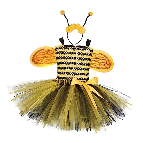 CALLARON Bienen Kostüm mit Tüllrock für Anziehpartys Geburtstagsfeiern Halloween Fotoshootings für Jahre Haarband CALLARON Bienen Kostüm mit Tüllrock für Anziehpartys Geburtstagsfeiern Halloween Fotoshootings für Jahre Haarband von CALLARON