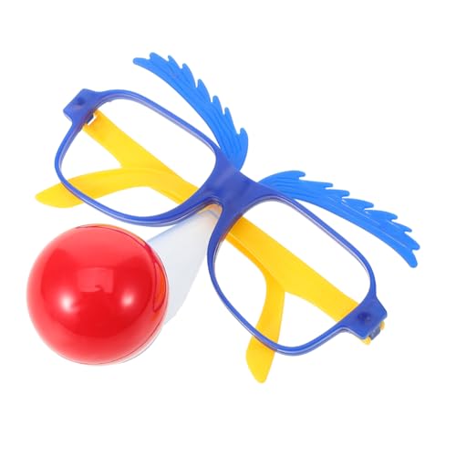 CALLARON Clown Brille Für Kostümpartys Lustige Party Requisiten Für Männer Frauen Vielseitig Einsetzbar Für Halloween Cosplay Sorgt Für Spaß von CALLARON