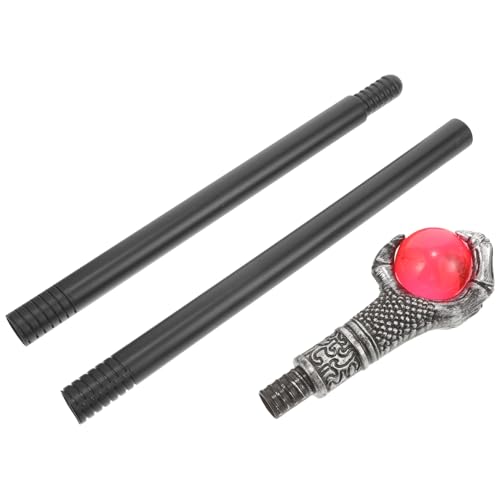 CALLARON Cosplay Zauberstab mit Königlichem Design Lange Requisite für Halloween Bühnenaufführungen und Mottopartys und Langlebig für Kostüme und Rollenspiele von CALLARON