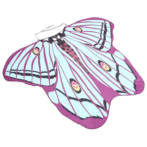 CALLARON Dekoratives Tanzset mit wirbelndem Schmetterlingsschal schmetterlingsflügel kostüm Schmetterlingsflügelschal Mädchen-Outfits schmetterling kostüm anziehen Feenkostüm von CALLARON