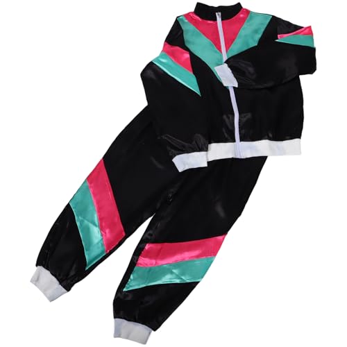 CALLARON Disco Tanzkostüm für Retro Tracksuit für Hip Hop Aufführungen Partys und Wettbewerbe Unisex Design für Bühnenauftritte und Thematische Events CALLARON Disco Tanzkostüm für Retro Tracksuit für Hip Hop Aufführungen Partys und Wettbewerbe Unisex Design für Bühnenauftritte und Thematische Events von CALLARON