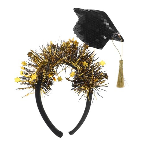 CALLARON Doktorhut Kopfband für Erwachsene Party Accessoire mit Bunten Fransen und Edlem Design für Abschlussfeiern und Festlichkeiten Sorgt für Komfort und Langlebigkeit CALLARON Doktorhut Kopfband für Erwachsene Party Accessoire mit Bunten Fransen und Edlem Design für Abschlussfeiern und Festlichkeiten Sorgt für Komfort und Langlebigkeit von CALLARON