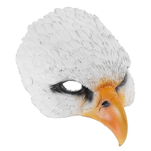 CALLARON Eagle Maske PU für Halloween Vollkopf Vogelmaske für Cosplay Maskerade für Karneval Partys Bühnenauftritte Anpassbar für Erwachsene CALLARON Eagle Maske PU für Halloween Vollkopf Vogelmaske für Cosplay Maskerade für Karneval Partys Bühnenauftritte Anpassbar für Erwachsene von CALLARON