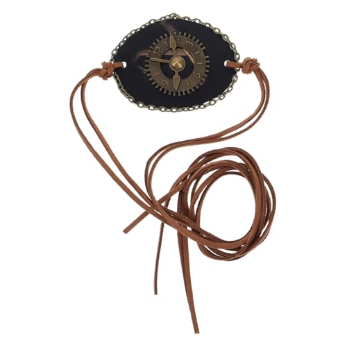 CALLARON Einzelne Augenklappe Im Retro Stil Für Partys Halloween Cosplay Hochwertige Augenabdeckung Für Erwachsene Vintage Punk Design Tragbar Partyzubehör Für Besondere CALLARON Einzelne Augenklappe Im Retro Stil Für Partys Halloween Cosplay Hochwertige Augenabdeckung Für Erwachsene Vintage Punk Design Tragbar Partyzubehör Für Besondere von CALLARON