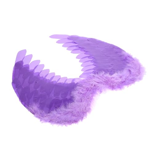 CALLARON Engelsflügel Kostüm für Federflügel für Karneval Halloween Cosplay Leicht Langlebig Zubehör für Partys Kreative Fotoshootings von CALLARON