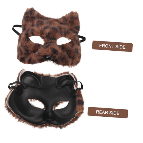 CALLARON Fuchs Kostüm Set Leopard Kunstfell Fuchsmaske Herren Cosplay Party Tierkostüm Zubehör für Karneval Halloween Outdoor Veranstaltungen CALLARON Fuchs Kostüm Set Leopard Kunstfell Fuchsmaske Herren Cosplay Party Tierkostüm Zubehör für Karneval Halloween Outdoor Veranstaltungen von CALLARON