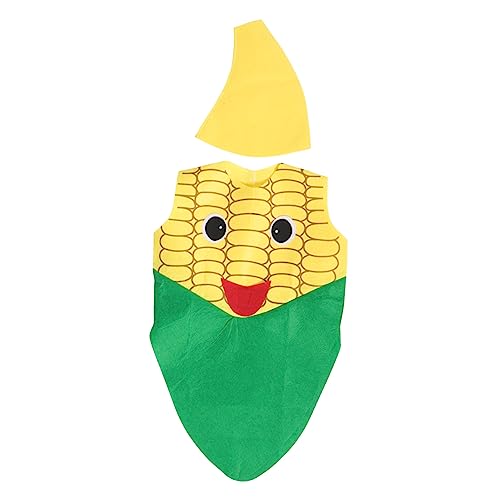 CALLARON Gemüse Kostüm Für Junge Mädchen Kinderkostüm Zubehör Für Party Cosplay Einfach Anzuziehendes Dekoratives Kostüm Aus Hochwertigem Material von CALLARON